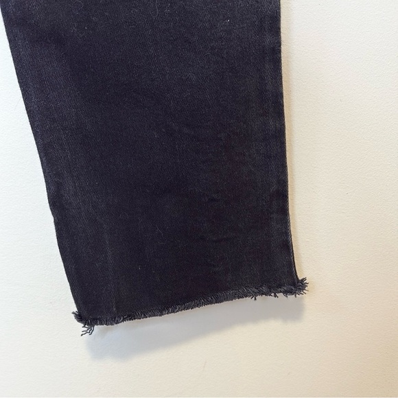 Re/Done stovepipe raw hem jeans , sz : 28 - Picture 9 of 13